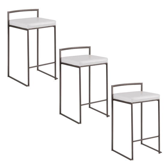 Fuji - Stackable Counter Stool Set