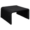 Cahya - Woven Rattan Square Coffee Table - Black