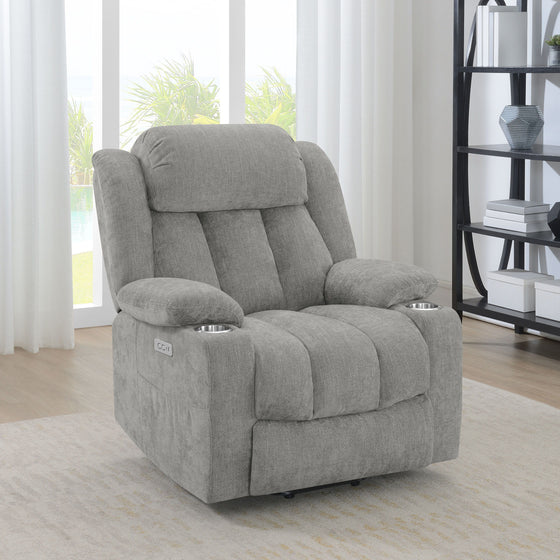 Houston - Upholstered Power Lift Recliner Chair