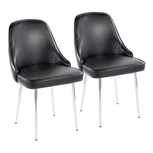  Marcel - Dining Chair (Set of 2) - Silver Legs