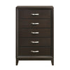 Beaumont - 5-Drawer Chest - Merlot