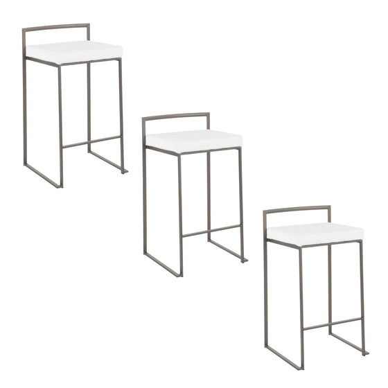 Fuji - Stackable Counter Stool Set