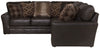 Denali - Italian Leather Match Sectional