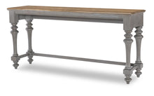  Kingston - Sofa Table - Sandalwood Brown / Tweed Gray