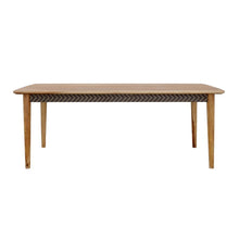  Partridge - Rectangular Dining Table - Natural Sheesham