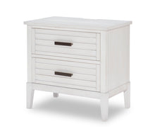  Edgewater Sand Dollar - Two Drawer Nightstand - White