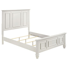  Sandy Beach - Panel Bed with High Headboard