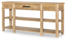  Torrance - Console Table - Aged Driftwood