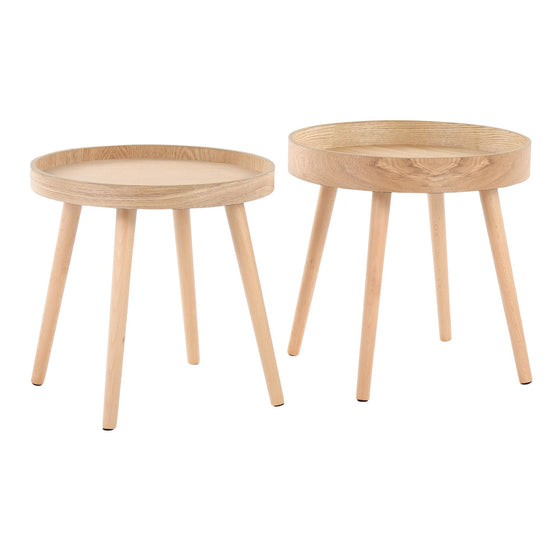 Pebble - Side Table Set - Beige