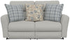 Chappy - Power Lay Flat Reclining Loveseat - Linen