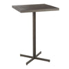 Fuji - Bar Table - Dark Brown