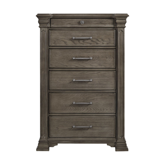 Kings Court - 6 - Drawer Chest - Gray