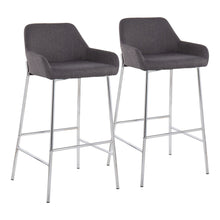  Daniella - Upholstered Bar Stool Set