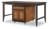 Fenmore - Kitchen Island Complete - Mocha And Distressed Cherry