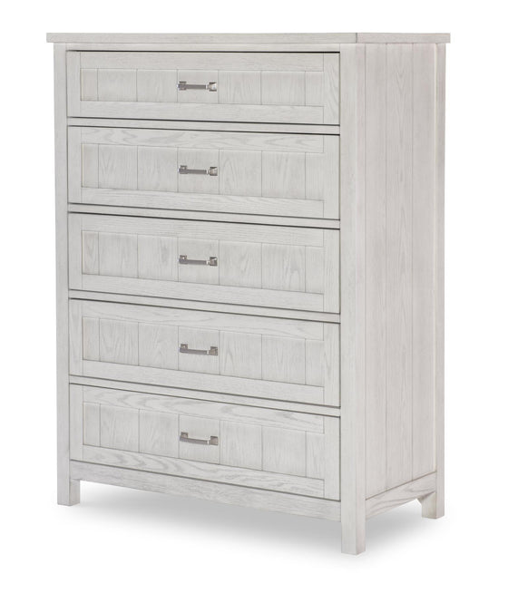 Preston - Five Drawer Chest - Bleached Linen