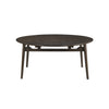 Rex - 65" Round Table With Self Storing Leaves - Walnut