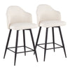 Ahoy - Counter Stool With Square Footrest (Set of 2)