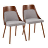 Anabelle - Chair (Set of 2) - Dark Brown Base