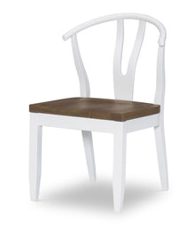  Beckett - Wishbone Back Side Chair - White