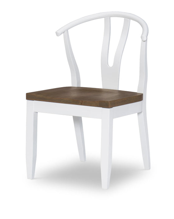 Beckett - Wishbone Back Side Chair - White