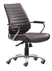  Enterprise - Low Back Office Chair - Espresso