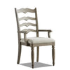 Nashville - Ladderback Arm Chair - Gray Taupe