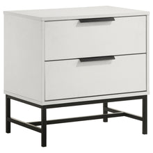  Sonora - 2-Drawer Nightstand Bedside Table - White