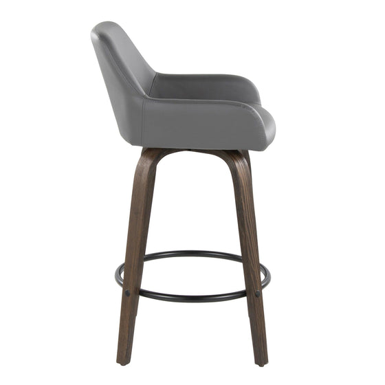 Daniella - 26" Fixed-Height Counter Stool (Set of 2)