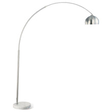  Krester - Dome Shade Metal Arc Floor Lamp - Chrome