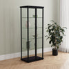 Aero - 5-Shelf Display Curio Cabinet With Led Lighting