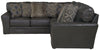 Denali - Italian Leather Match Sectional