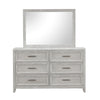 Fiona - Dresser & Mirror - Gray