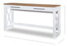 Franklin - Sofa Table Desk - White