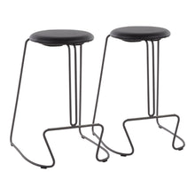  Finn - Counter Stool - Grey Steel Base (Set of 2)