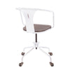 Margarite - Task Chair - Chrome Metal