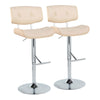 Lombardi - Adjustable Barstool (Set of 2)