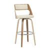 Cecina - 30'' Fixed-height Barstool (Set of 2) - Beige