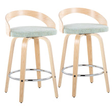  Grotto - 26" Fixed-Height Counter Stool (Set of 2) - Natural Base