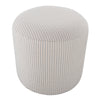 Round - Pouf - White