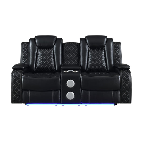 Orion II - Console Loveseat With Dual Recliners