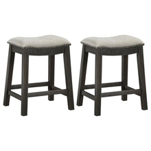  Elliston - Backless Counter Stool (Set of 2) - Dark Gray