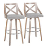 Charlotte - 30" Fixed-Height Barstool (Set of 2)