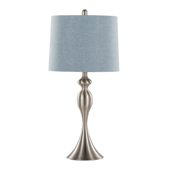 Ashland - 27" Metal Table Lamp (Set of 2) - Light Blue