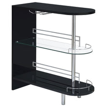  Adolfo - Rectangular 2-Tier Home Bar Table