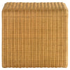 Juanita - Square Woven Rattan End Table - Natural