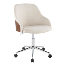  Bacci - Office Chair - Chrome Metal Base