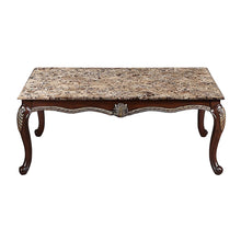  Maximus - Marble Cocktail Table - Dark Brown