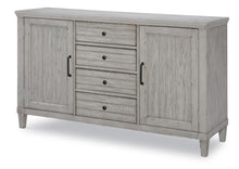  Belhaven - Credenza Wood Top - Weathered Plank