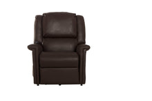  Elsie - Power Lift Power Lay Flat Recliner - Beige - Fabric