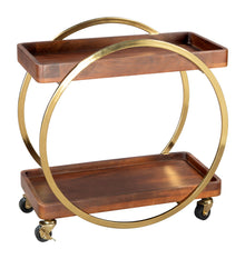  Arenas - Bar Cart - Brown